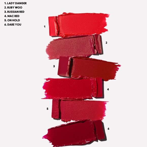 MAC PRO LIP PALETTE / 6 EDITORIAL REDS - Picture 6 of 6